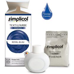 Vopsea textile Simplicol Intensiv (Royal Blue) Thumb
