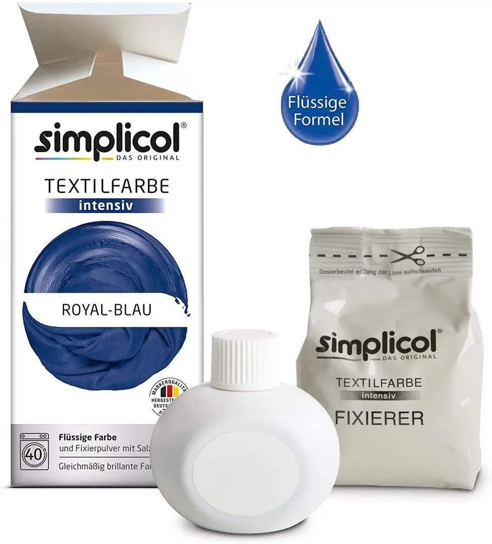 Vopsea textile Simplicol Intensiv (Royal Blue) - 4