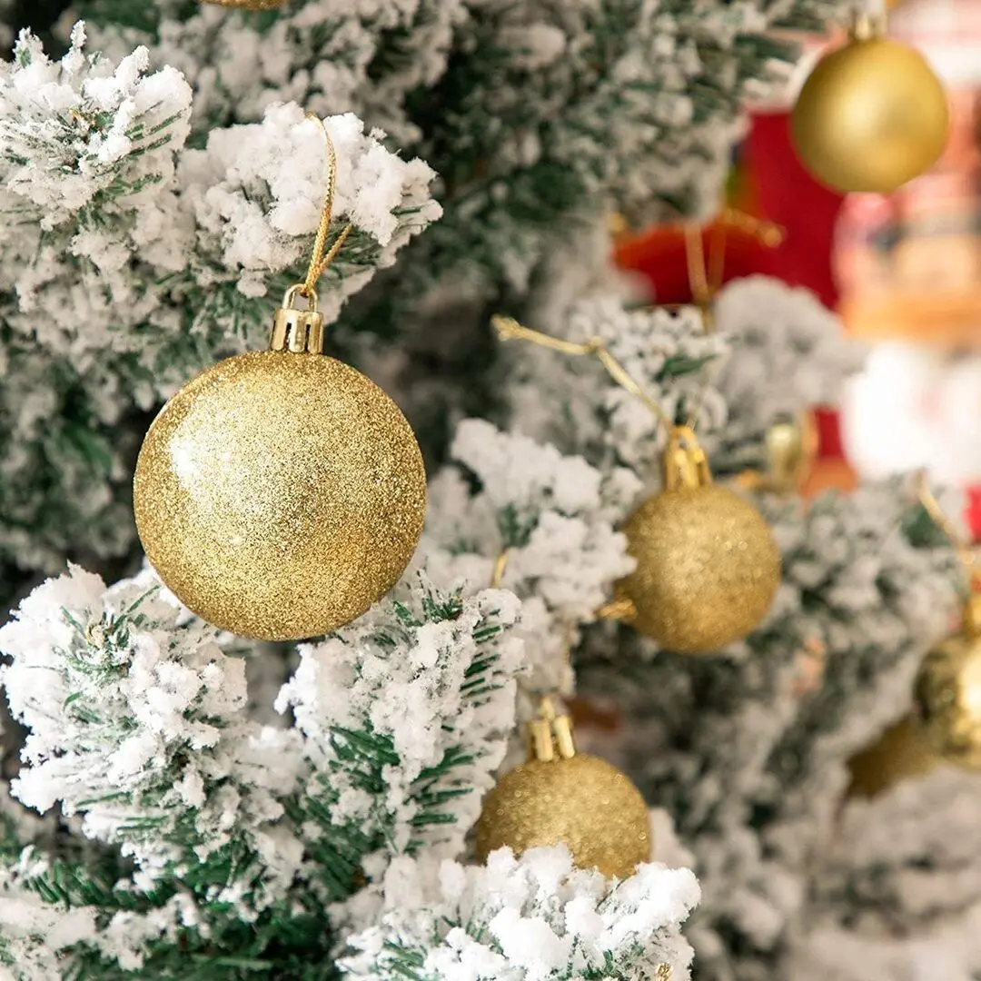 Набор елочных шаров BSTMOME M23-2-1328 (Gold) - 3