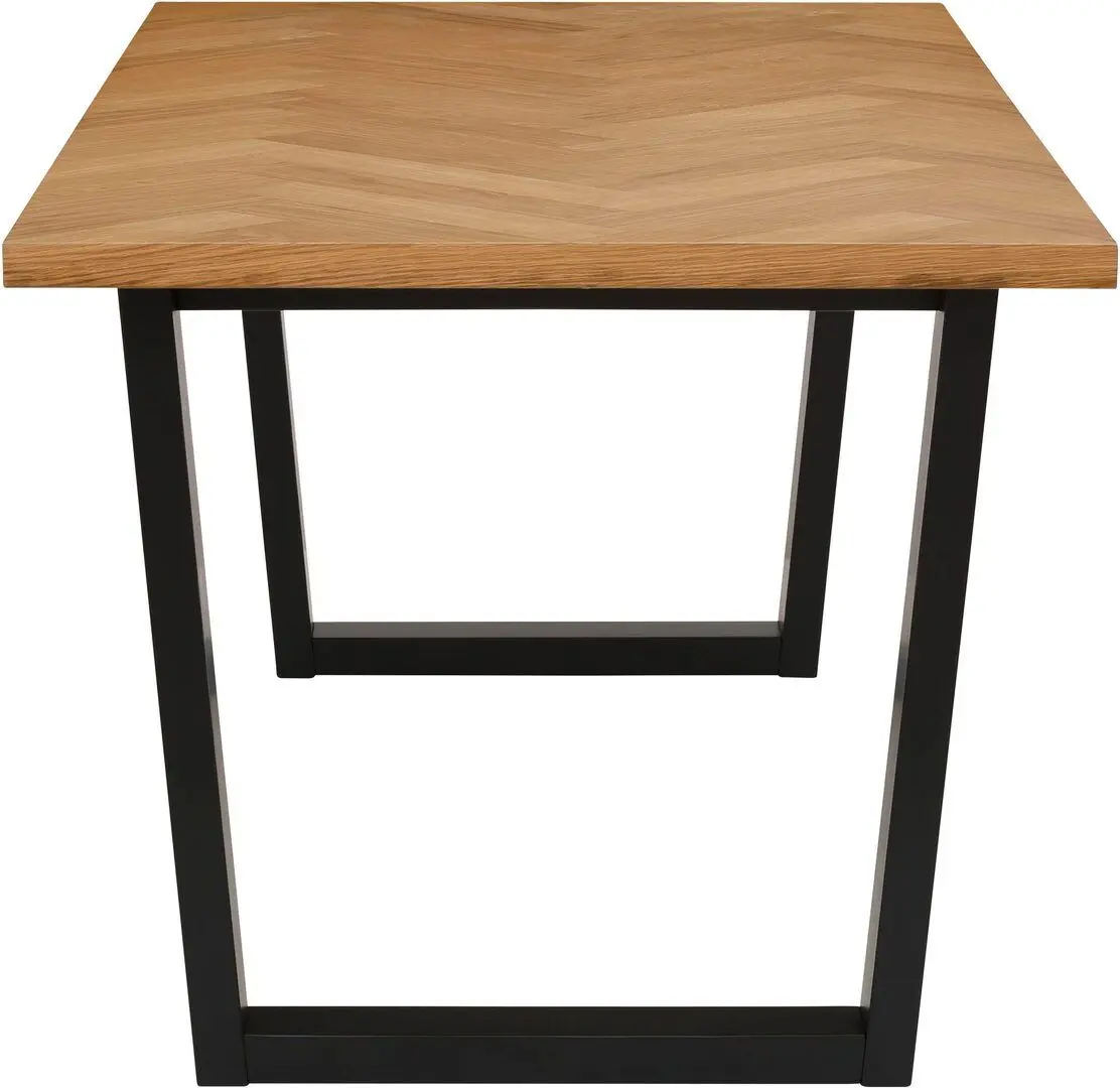 Стол Home Affaire 180x90x76 (Black/Natural) - 4