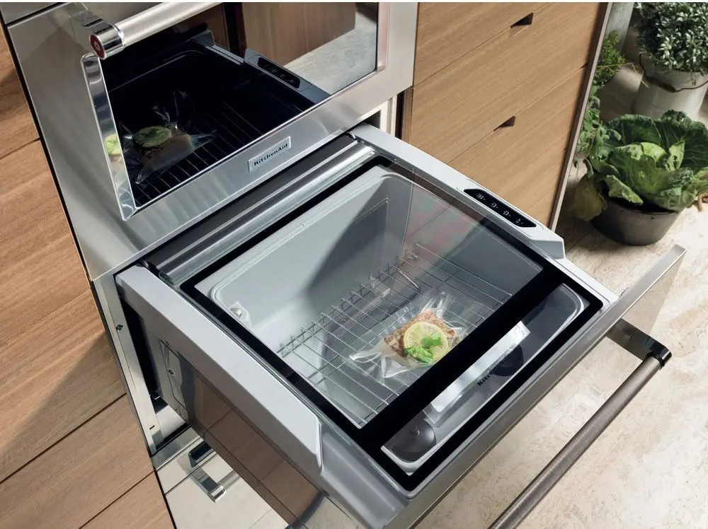 Встраиваемый вакуумный упаковщик KitchenAid KVXXX 44601 (Inox)