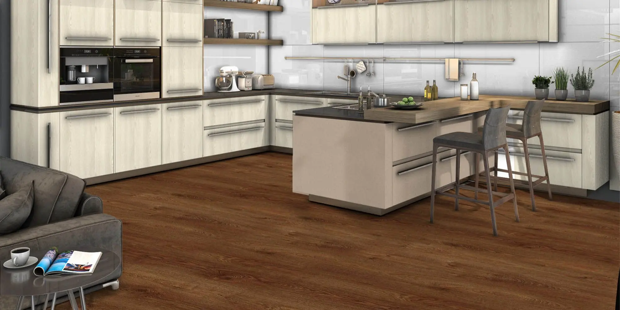 Laminat AGT Effect 909 (Rosso)