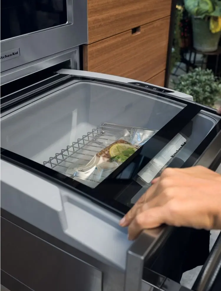 Встраиваемый вакуумный упаковщик KitchenAid KVXXX 44601 (Inox)