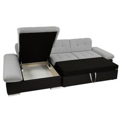 Диван угловой Mirjan24 Laviva/Malwi Left (White/Gray) Thumb