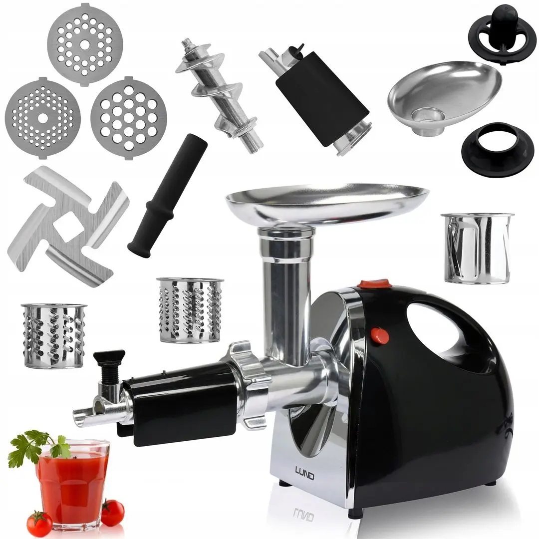 Masina de tocat carne Lund 67900 (Black/Inox)