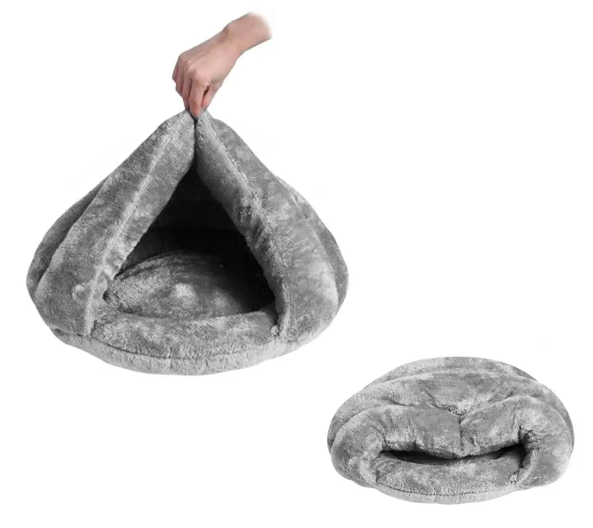 Casuta pentru caini si pisici Aptel AG602D (Grey)