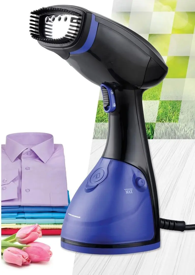 Aparat de calcat cu aburi Heinner HGS-1600BK (Blue/Black)