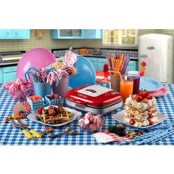 Aparat de facut vafe Ariete Party Time 1973/00 (Red) Thumb