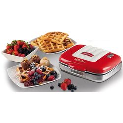 Aparat de facut vafe Ariete Party Time 1973/00 (Red) Thumb