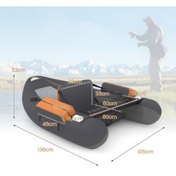 Barca gonflabila Costway OP70878AU (Camouflage) Thumb