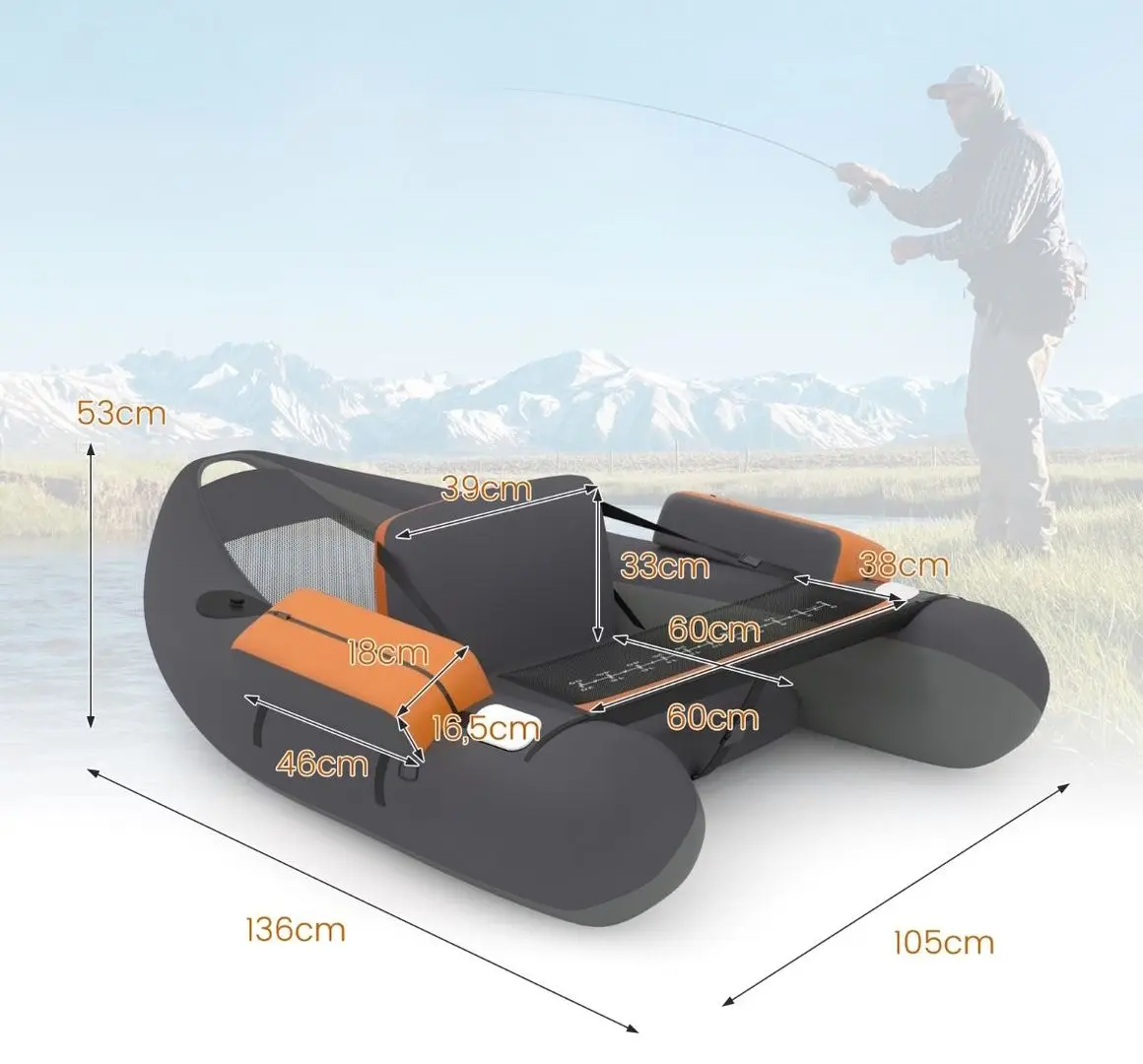 Barca gonflabila Costway OP70878AU (Camouflage)