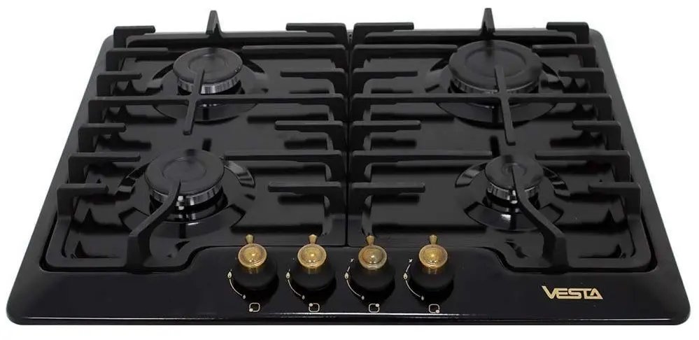 Aragaz incorporabil Vesta BHF6060ICE/RBL (Black)