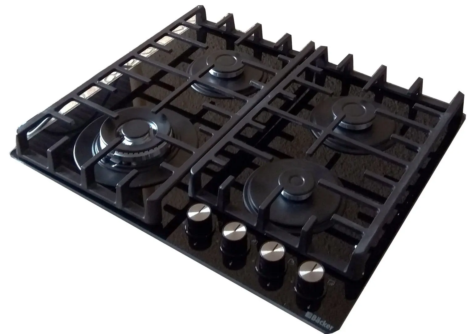 Встраиваемая варочная газовая панель Backer BIH60- 404F BL (Black)