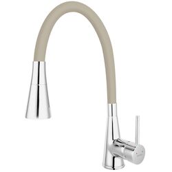 Смеситель для мойки Ferro Zumba II BZA42P (Beige/Chrome)