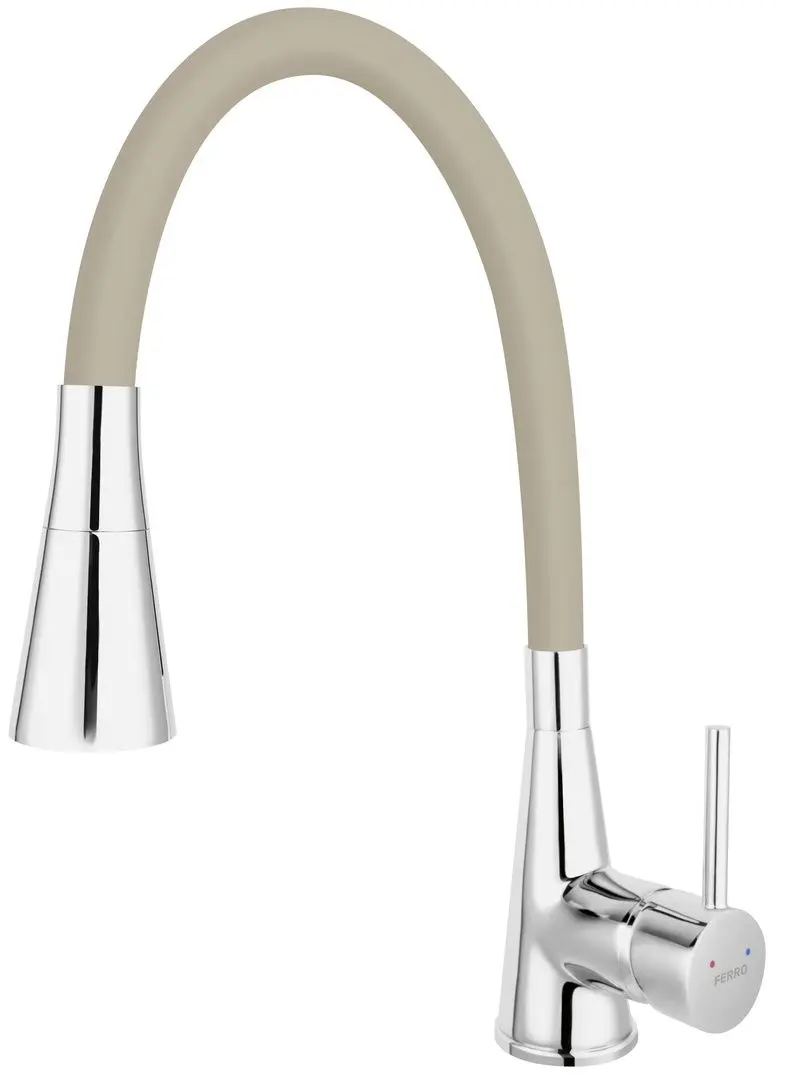 Baterie pentru chiuveta Ferro Zumba II BZA42P (Beige/Chrome)