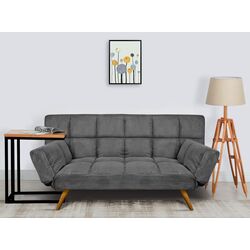 Диван раскладной DP LM-58 Velvet (Dark Grey)