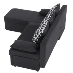 Диван угловой раскладной Mobhaus Polaris New (Dark Gray) Thumb