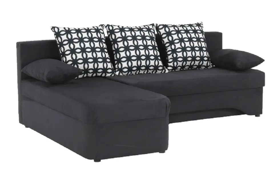 Диван угловой раскладной Mobhaus Polaris New (Dark Gray)