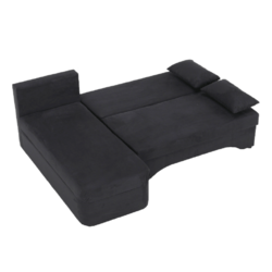 Диван угловой раскладной Mobhaus Polaris New (Dark Gray) Thumb