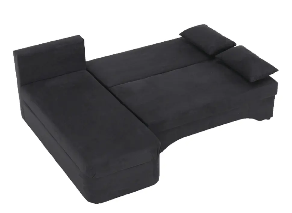 Диван угловой раскладной Mobhaus Polaris New (Dark Gray)