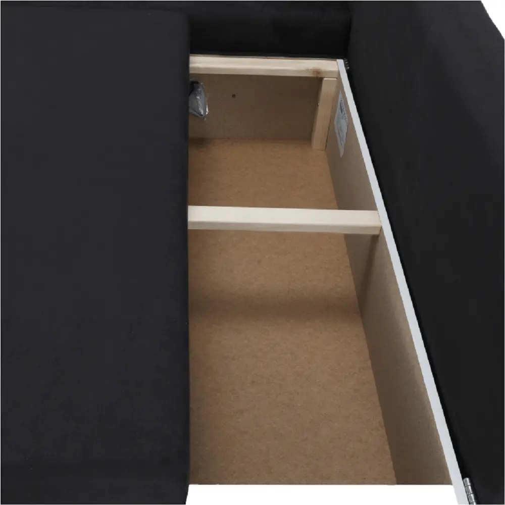 Диван угловой раскладной Mobhaus Polaris New (Dark Gray)