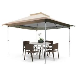 Pavilion de gradina Costway NP11461CF 3.6x3.6m (Khaki) Thumb