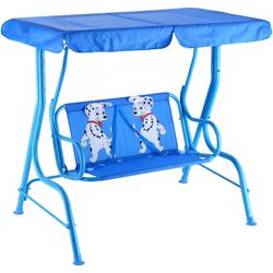 Scaun balansoar Costway OP3036 (Blue) Thumb