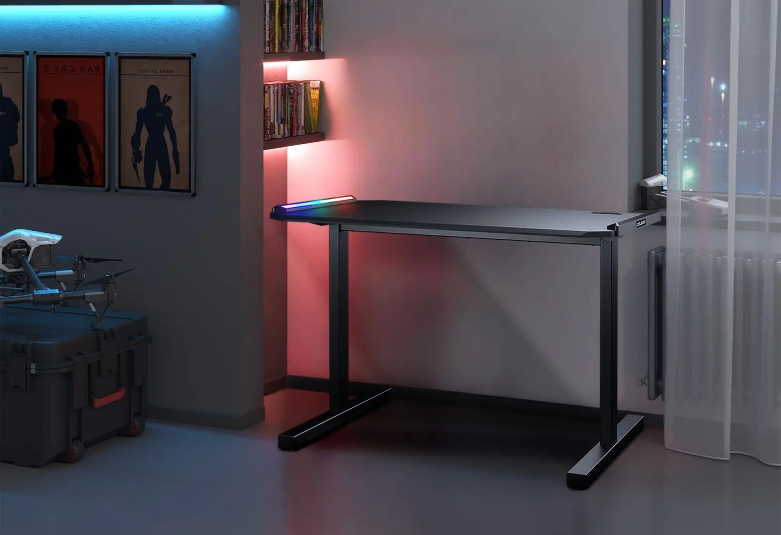 Masa de calculator gaming Cougar Deimus 120 (Black)