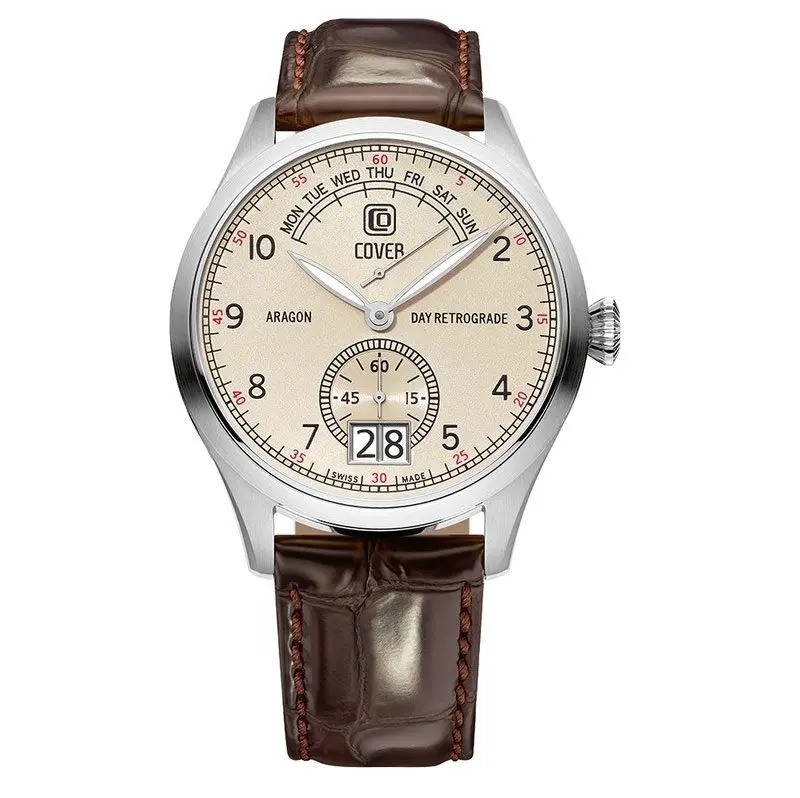 Ceas de mina Cover Classic Aragon Gent Day Retrograde Co171.05