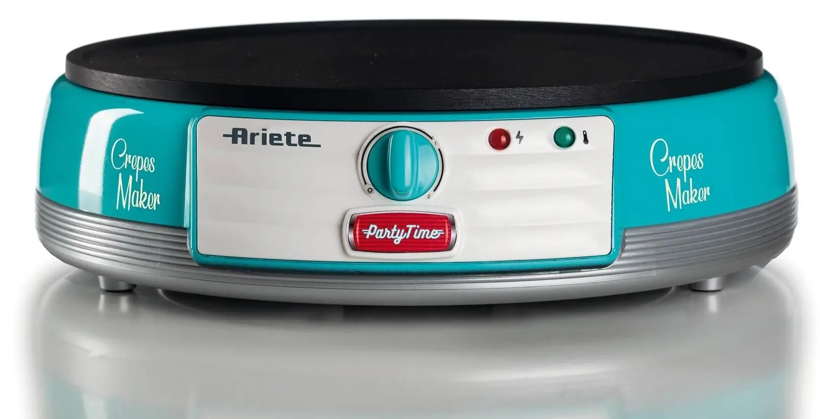 Aparat de facut clatite Ariete Party Time 0202/01 (Light Blue)