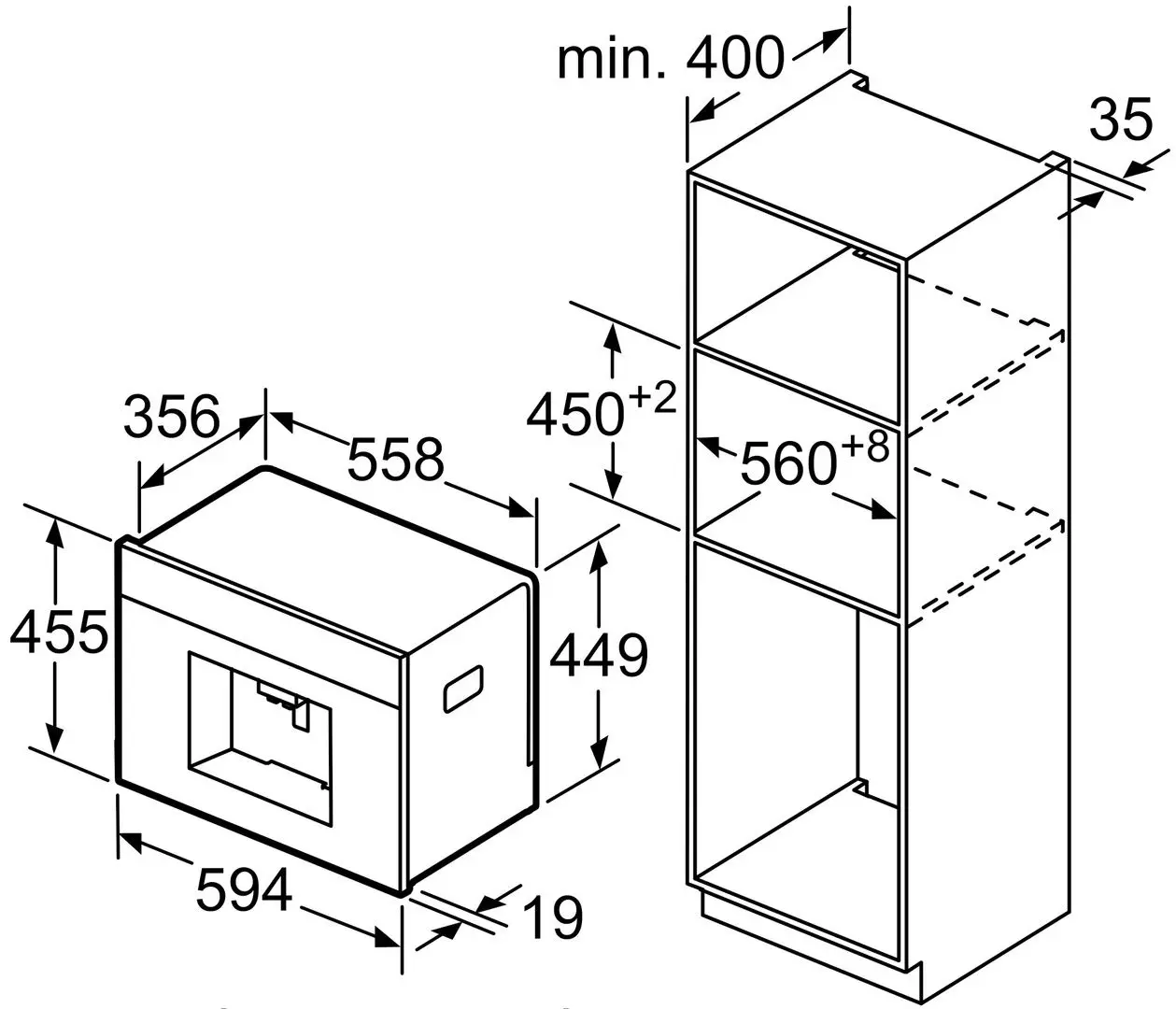 Встраиваемая кофемашина Siemens iQ700 CT636LES1 (Black/Inox) - 2