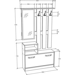 Antreu Haaus Lyon (Sonoma Oak) Thumb