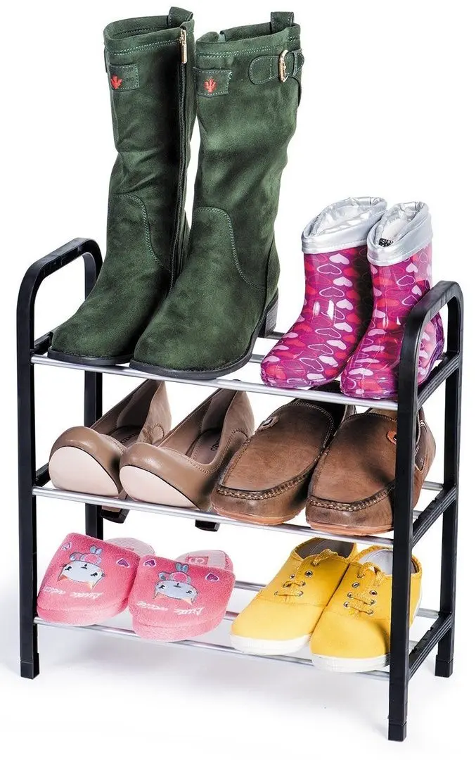 Etajera pentru incaltaminte Artmoon Calgary (Gray/Silver) - 5