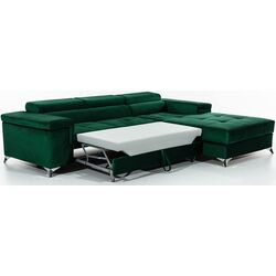 Диван угловой Eltap Ricardo Monolith 37 Left (Emerald) Thumb