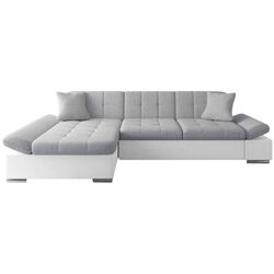 Диван угловой Mirjan24 Laviva/Malwi Left (White/Gray)