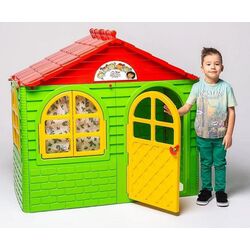 Игровой домик Doloni 02550/13 (Green/Red) Thumb