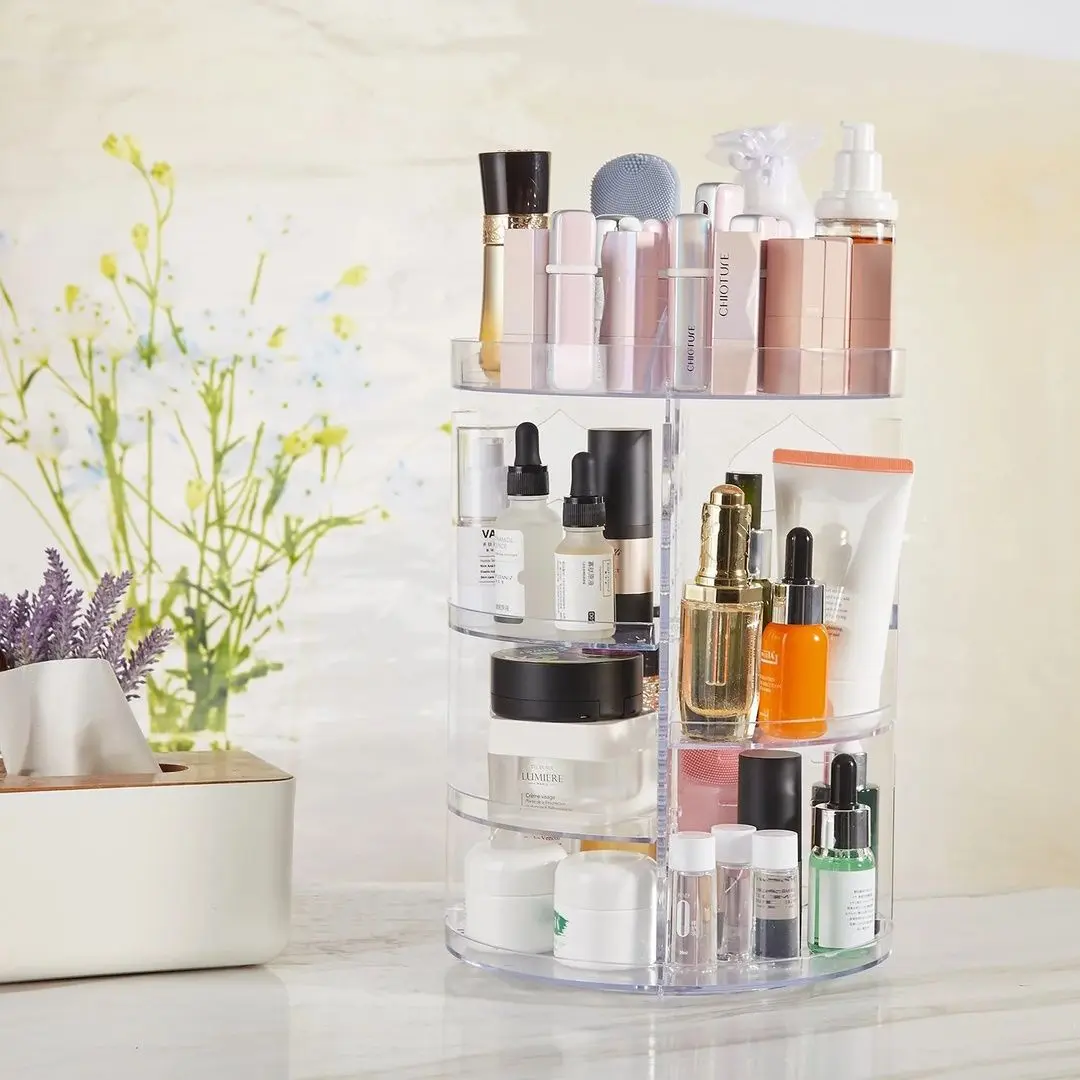 Organizator pentru produse cosmetice și discuri de bumbac Helen's Home 360 Derece Donebilen + MAKE-UP - 2