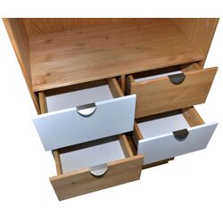 Dulap Home Affaire Undine (Natural/White) Thumb