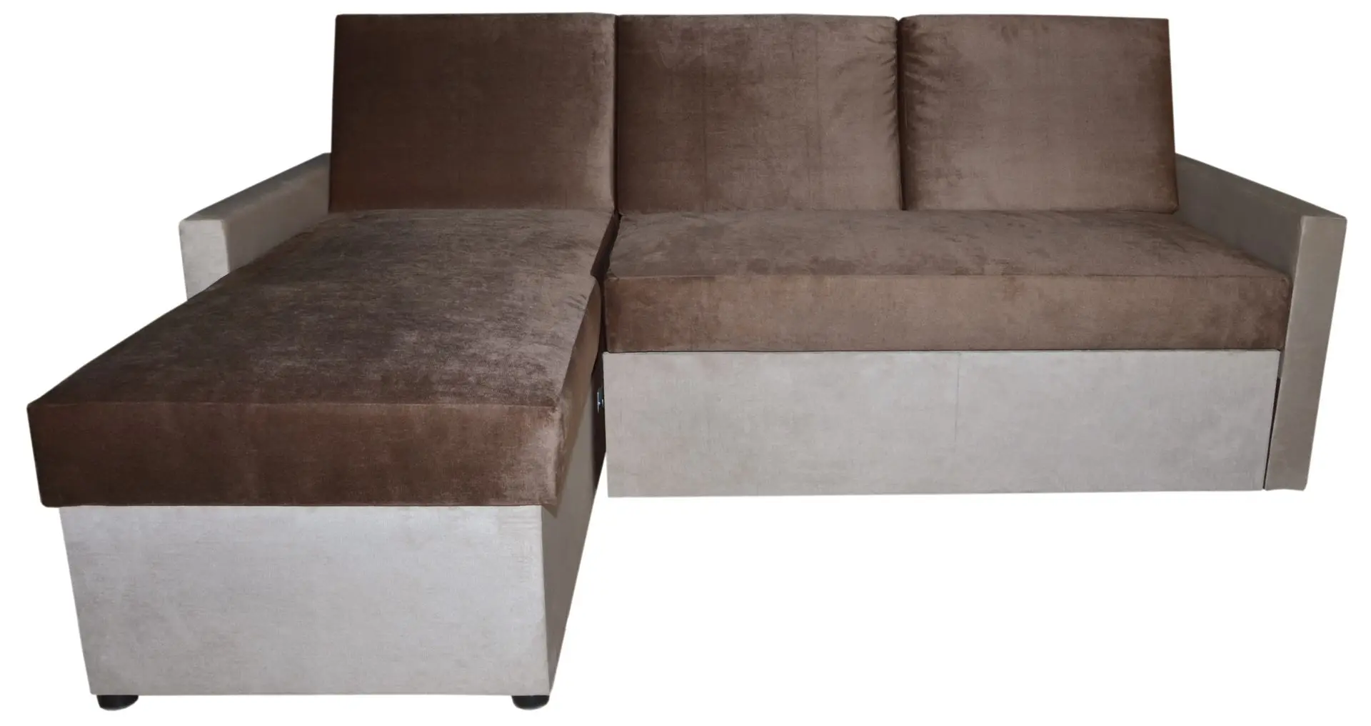 Canapea de colt Modern Leader Kanna 18/05 (Brown/Beige)