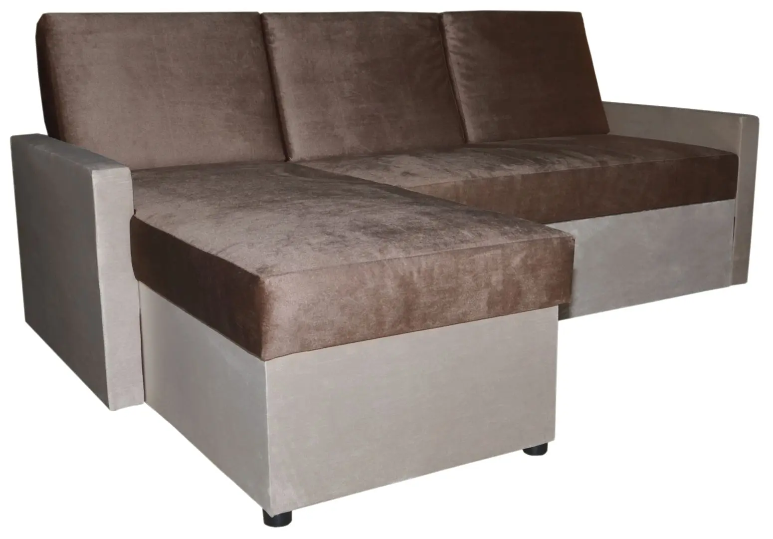 Canapea de colt Modern Leader Kanna 18/05 (Brown/Beige)