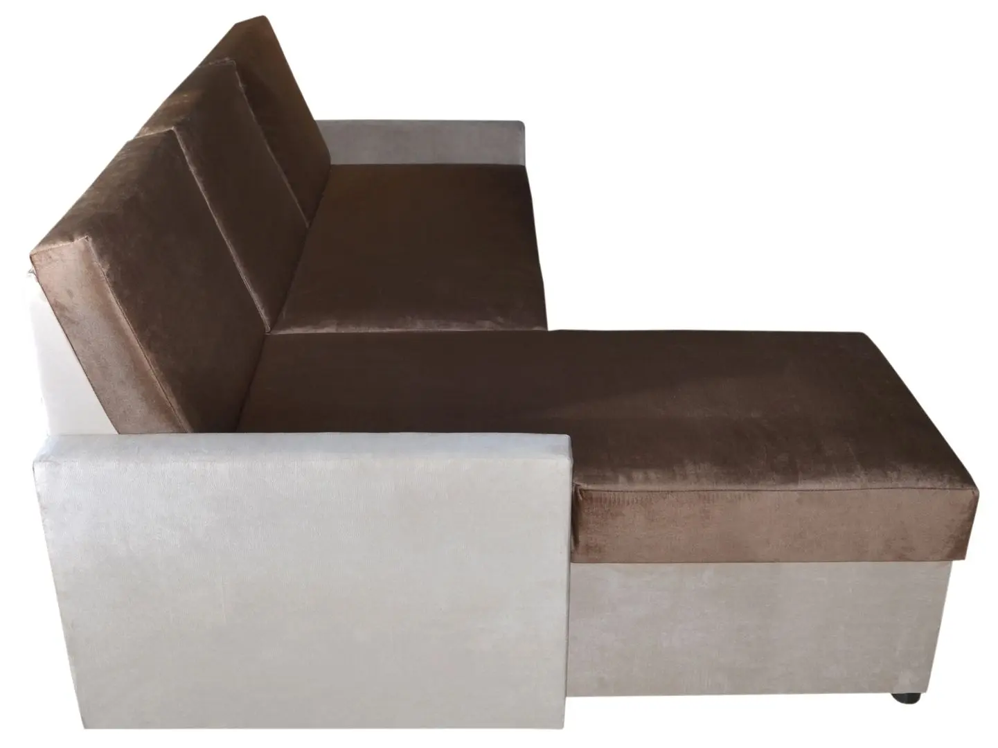 Canapea de colt Modern Leader Kanna 18/05 (Brown/Beige)