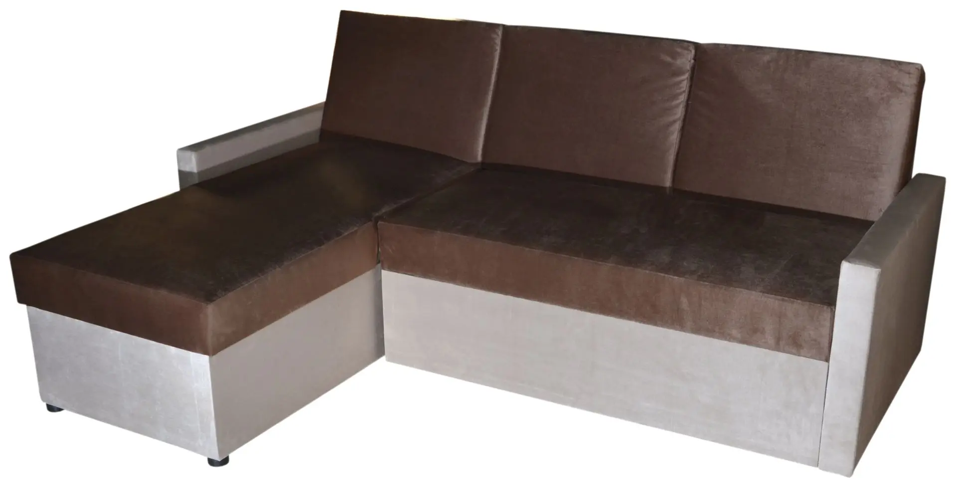 Canapea de colt Modern Leader Kanna 18/05 (Brown/Beige)