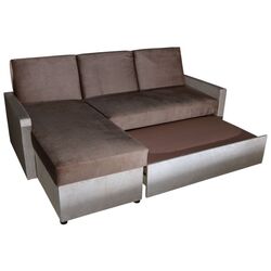 Canapea de colt Modern Leader Kanna 18/05 (Brown/Beige) Thumb