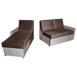 Canapea de colt Modern Leader Kanna 18/05 (Brown/Beige) Thumb