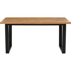 Стол Home Affaire 180x90x76 (Black/Natural) Thumb