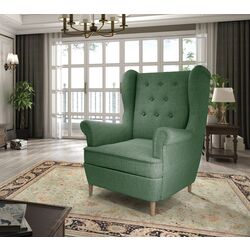 Fotoliu Eltap Aros 1F Solid 39 (Moss Green)