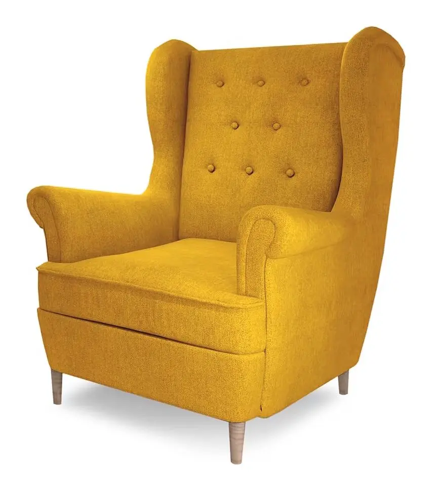 Fotoliu Eltap Aros 1F Omega 68 (Yellow)