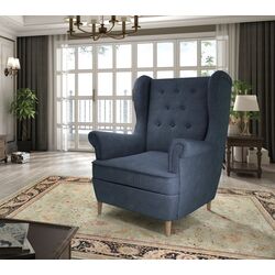 Fotoliu Eltap Aros 1F Omega 86 (Blue)