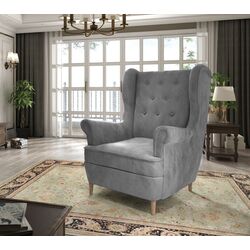 Fotoliu Eltap Aros 1F Monolith 84 (Gray)