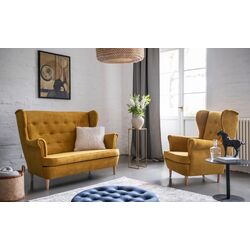 Набор мягкой мебели Eltap Aros 2+1 Omega 68 (Yellow) Thumb